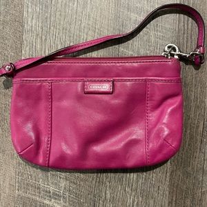 Vintage Coach wristlet